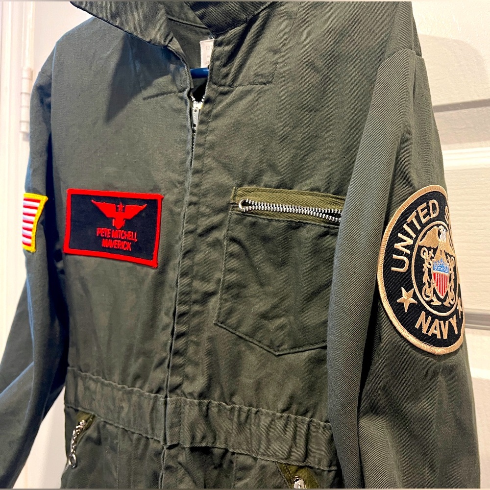 Air Pilot Top Gun Jumpsuit (1pc)